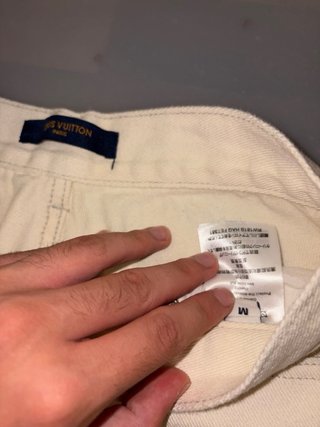 Jeans Louis Vuitton Beige Monogram