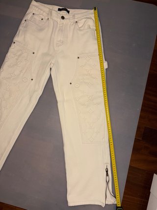 Jeans Louis Vuitton Beige Monogram