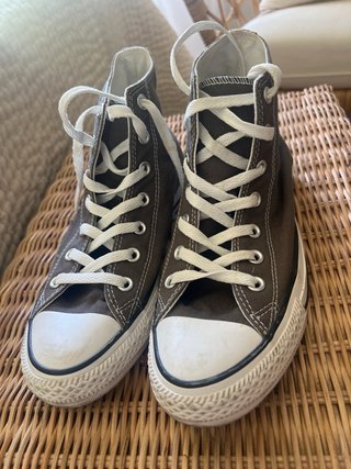 Converse All Star Originales Talla 39 Verde Milita