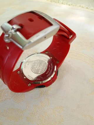 Orologio Sector Rosso/Argento