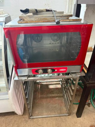 Horno Convection Rojo