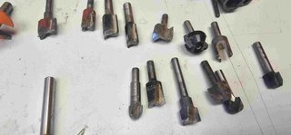 Lote de fresas para madera