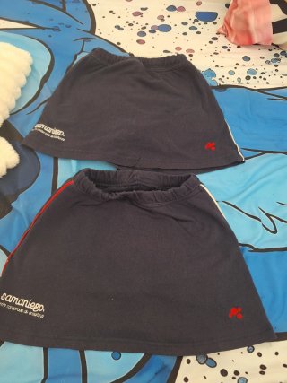 Falda deportiva azul Samaniego T.4