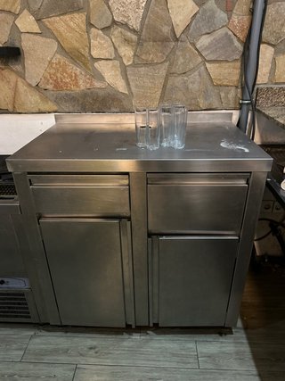 Mueble Inox Cafetera
