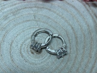 Pendientes Aro Mini Circonita