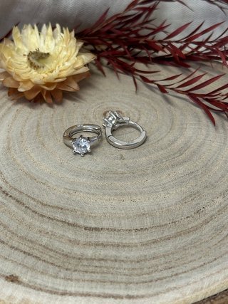 Pendientes Aro Mini Circonita