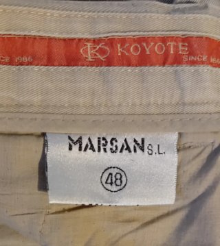 Pantalón chino beige T-48