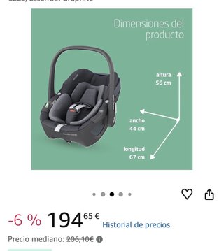 Maxi-Cosi Pebble 360 Silla Coche Bebé