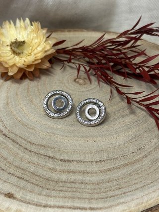 Pendientes Círculos Circonitas