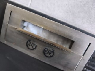Chimenea de bioetanol metálica
