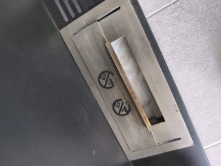 Chimenea de bioetanol metálica