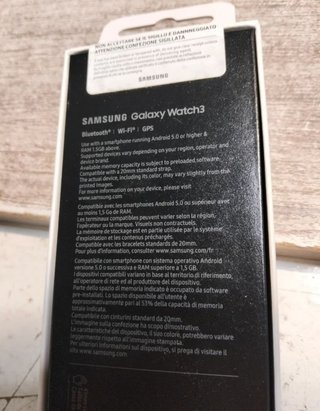 SAMSUNG Galaxy Watch3 Smartwatch de 41m