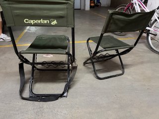 2 Sillas de Pesca Plegables