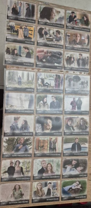 Saga Crepúsculo Cartas Coleccionables
