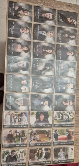 Saga Crepúsculo Cartas Coleccionables
