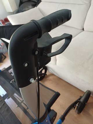 Andador VEVOR 4 Ruedas Azul