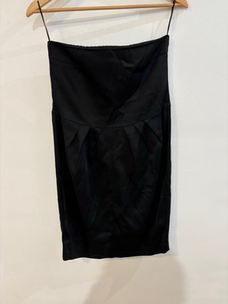 Vestido negro palabra de honor