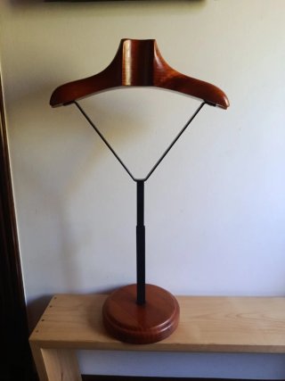 Percha Maniquí Madera y Metal