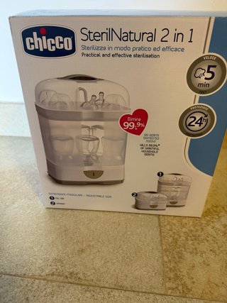 Esterilizador Chicco SterilNatural 2 en 1