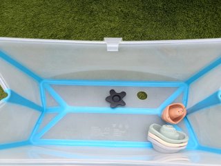 Bañera Stokke plegable bebé con barquitos