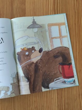 Cuento infantil Oso Patoso La Pecera