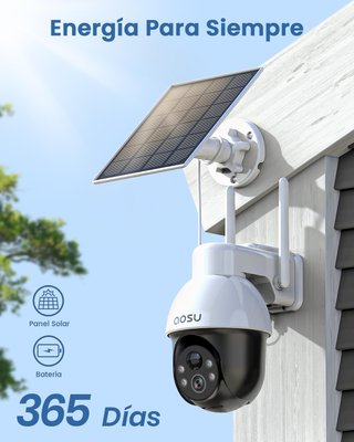Cámara de vigilancia WiFi para exteriores Aosu 3K