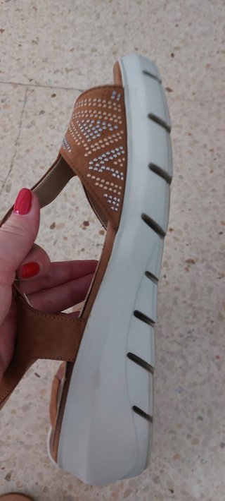 Sandalias Fluchos Marrones Talla 38