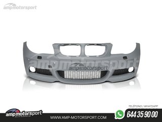 PARAGOLPES DELANTERO BMW SERIE 1 E87/E82/E87 LOOK M COUPE CON PDC/SRA