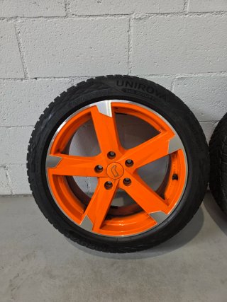 Llantas Naranjas Seat León (4uds)