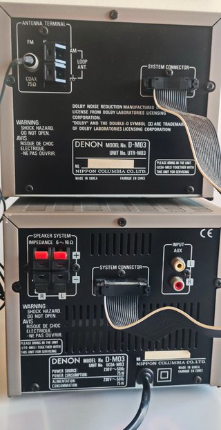 Mini cadena Denon D-M03