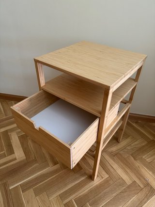 Tavolo Ausiliare IKEA Bambù Nordico