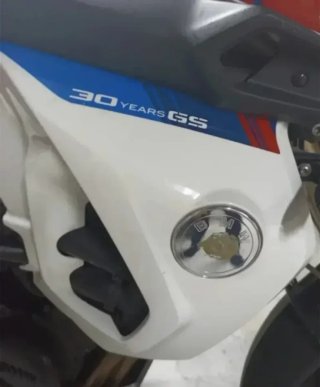 2 Emblemas BMW 70mm Logo para Moto Motorrad