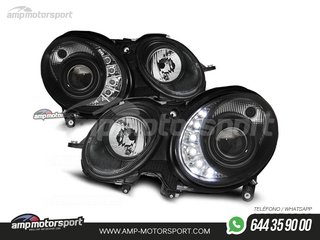 FAROS DELANTEROS LUZ DIURNA LED PARA MERCEDES CLASE E W211