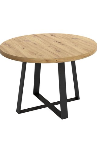 Mesa comedor redonda extensible