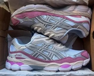 Asics Gel rosas grises