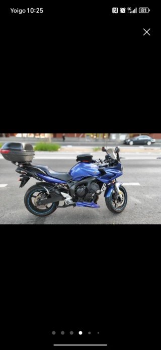 Yamaha Fazer 600 Azul