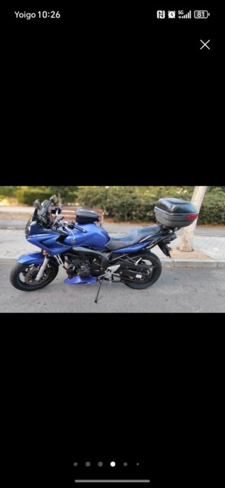 Yamaha Fazer 600 Azul