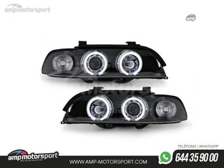FAROS DELANTEROS OJOS DE ANGEL CCFL PARA BMW SERIE 5 E39 / BERLINA / TOURING