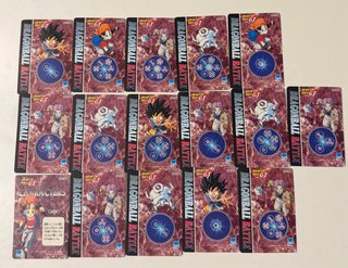 Lote 16 Cartas Dragon Ball GT Amada PP
