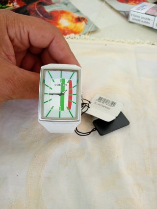 Orologio Police Rettangolare Bianco