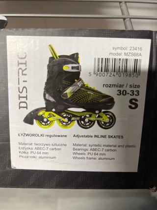 Patines en línea para niño talla 30-33