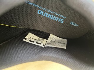 Zapatillas Ciclismo Shimano RC1 Negro Talla 45