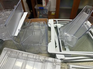 Partes interiores de nevera