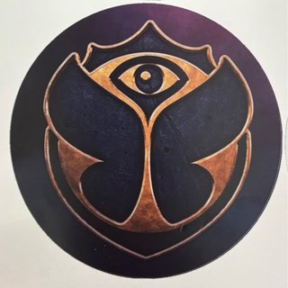 Pegatina logo Tomorrowland