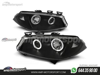 FAROS DELANTEROS OJOS DE ANGEL PARA RENAULT MEGANE