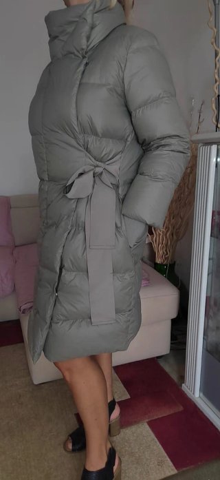 Piumino Max&Co invernale donna verde oliva