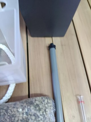 Lechuza Maxi-CUBI Antracita 18053 Maceta de flores