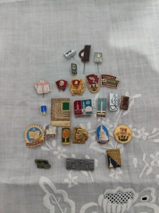 Lote Insignias Soviéticas Vintage