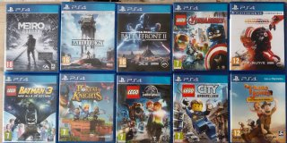 Varios juegos PS4, precio a convenir.