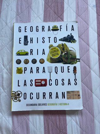 Libro Geografía e Historia 4 ESO Edelvives